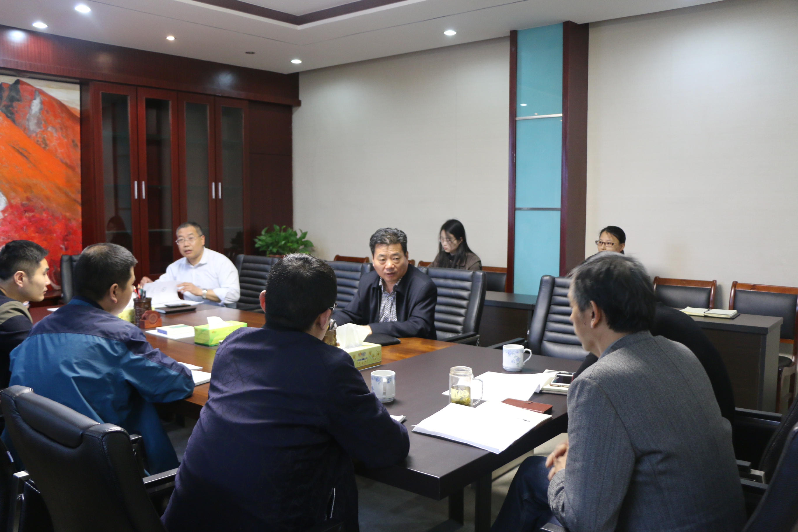 学校召开专题会议，布置在线实时联网审计工作2018.4.12.JPG